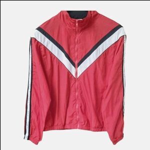 Pink Victoria Secret light weight Windbreaker Full Zip Up Jacket.